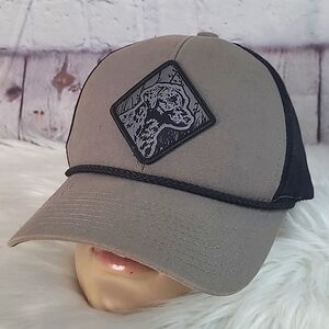 Trophy Tracker Labrador Retriever Dog Patch Mesh Trucker 5-Panel Hat Cap Hunting